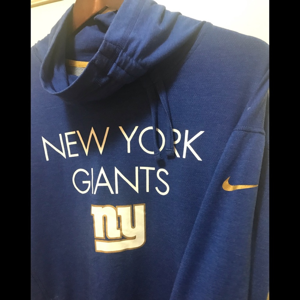 NIKE NEW YORK GIANTS NFL WOMENS COWEL DRI FIT - Picture 3 of 8